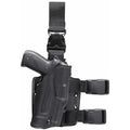 Safariland Model 6355 ALS Tactical Holster with Quick-Release Leg Harness for H&K VP9 w/ Light
