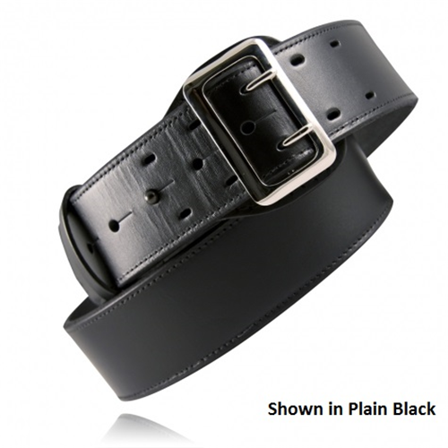 Boston Leather Sam Browne Duty Belt, Fully Lined, 2 1/4 Wide