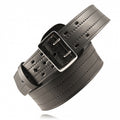 Boston Leather Sam Browne Belt, Four-Row Stitched, 2 1/4 Wide