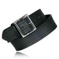 Boston Leather 1 3/4'' Garrison Belt, 4-Row Stitched