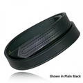 Boston Leather 1 Hook and Loop Tipped Belt