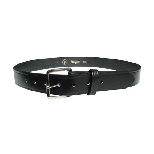 Boston Leather 1 1/4 Off Duty Belt (Brass)
