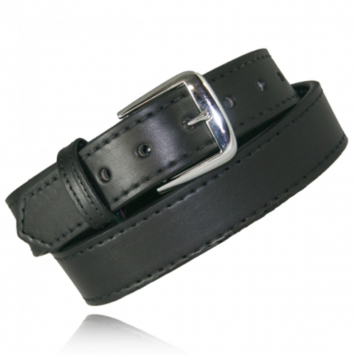 Boston Leather Traditional 1 1/2 Off Duty Belt (Nickel)