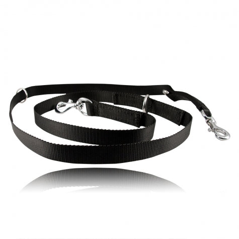 Boston Leather 72 Adjustable K-9 Lead