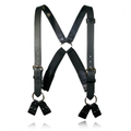 Boston Leather Firefighter’s Suspenders, 8-Point Loop