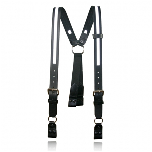 Boston Leather Firefighter‚s Suspenders, Loop Attachment