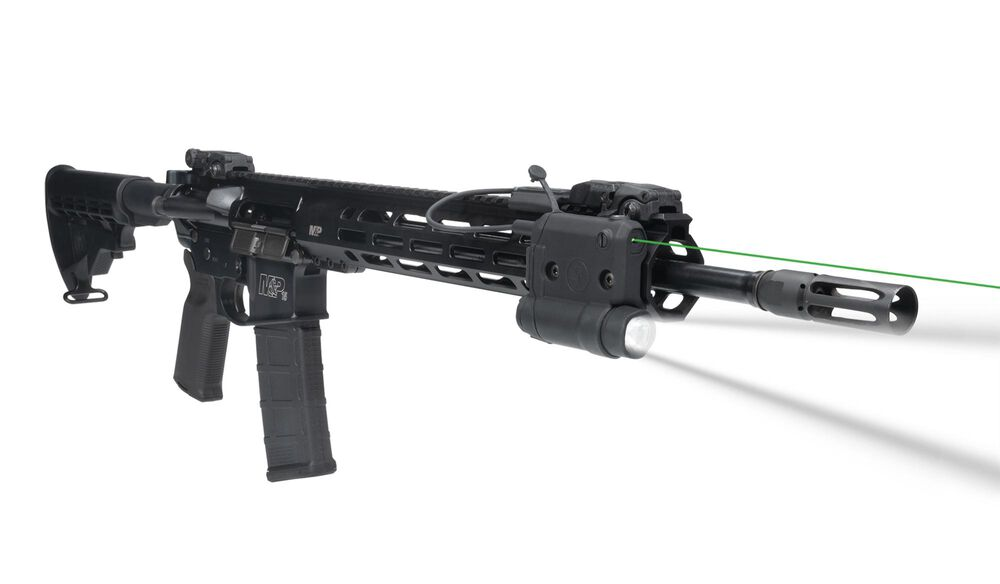Crimson Trace CMR-301 RAIL MASTER PRO GREEN LASER SIGHT & TACTICAL LIGHT SYSTEM FOR AR-TYPE RIFLES