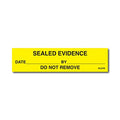 Sirchie SEALED EVIDENCE Labels