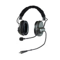 TCI Liberator IV Advanced Single Comm Headset Only with Hearing Protection