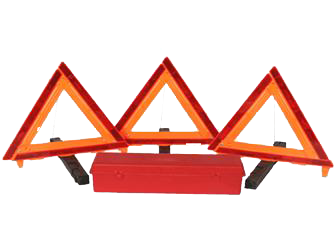 Pro-Line Traffic Safety Triangle Reflector Warning Kit