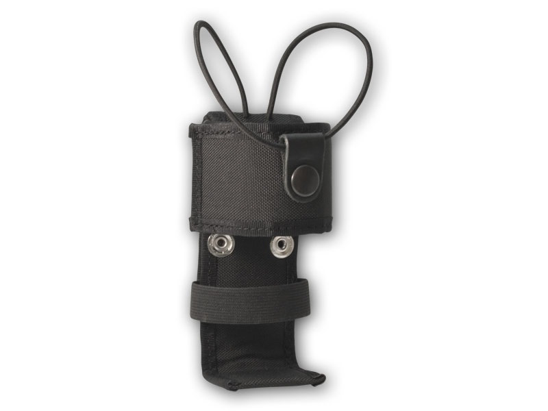 Perfect Fit Nylon Adjustable Radio Holder w/ Shelf & Elastic Strap