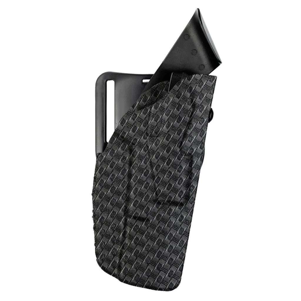 Safariland Model 7390 7TS ALS Mid Ride Duty Holster for Glock 19 w/ Compact Light