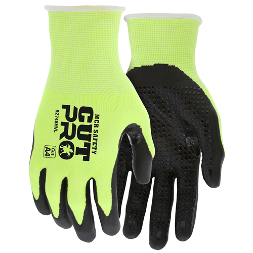 MCR Safety Cut Pro,18g,RefThmb,HiVis,MicoDots