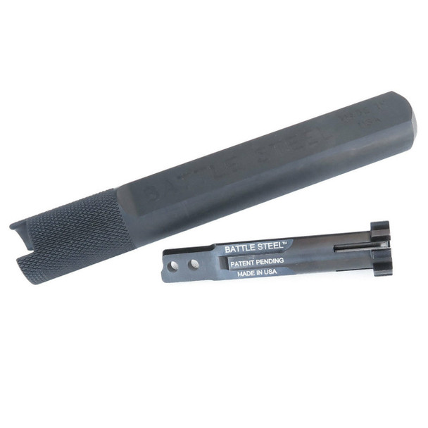 Battle Steel Armor Bolt BCG Cleaner w/ Rod