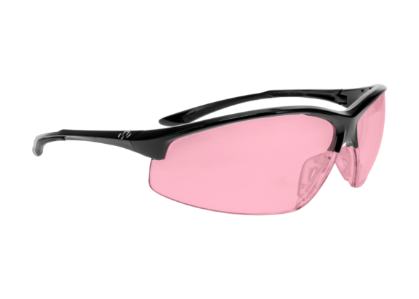 Walkers Tanker Open Frame Shooting Glasses Rose