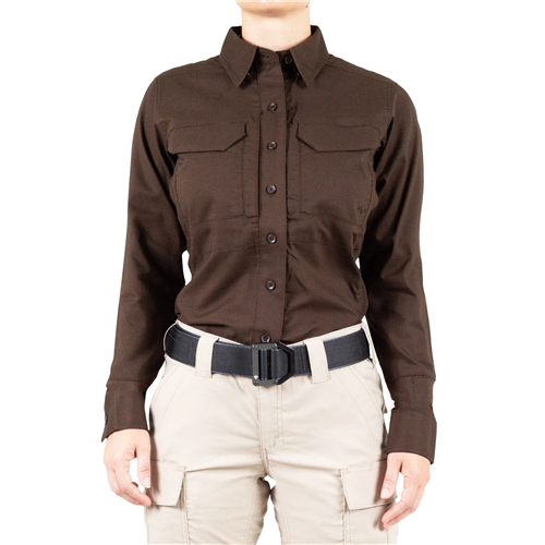 First Tactical W V2 Tactical LS SH - Kodiak Brown