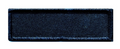 Hero's Pride Name Blank w/ Merrowed Bordered (Chicago PD) 3.33''x1'' - Black/Black