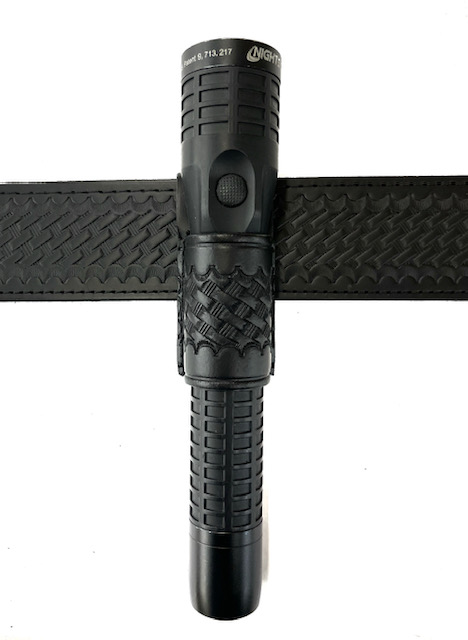 Perfect Fit Leather Nightstick NSR 9514Xl Holder w/ Open Top & Bottom