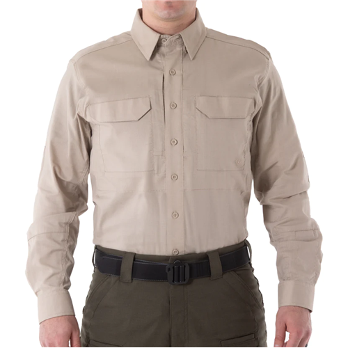 First Tactical M V2 Tactical LS Shirt - Khaki