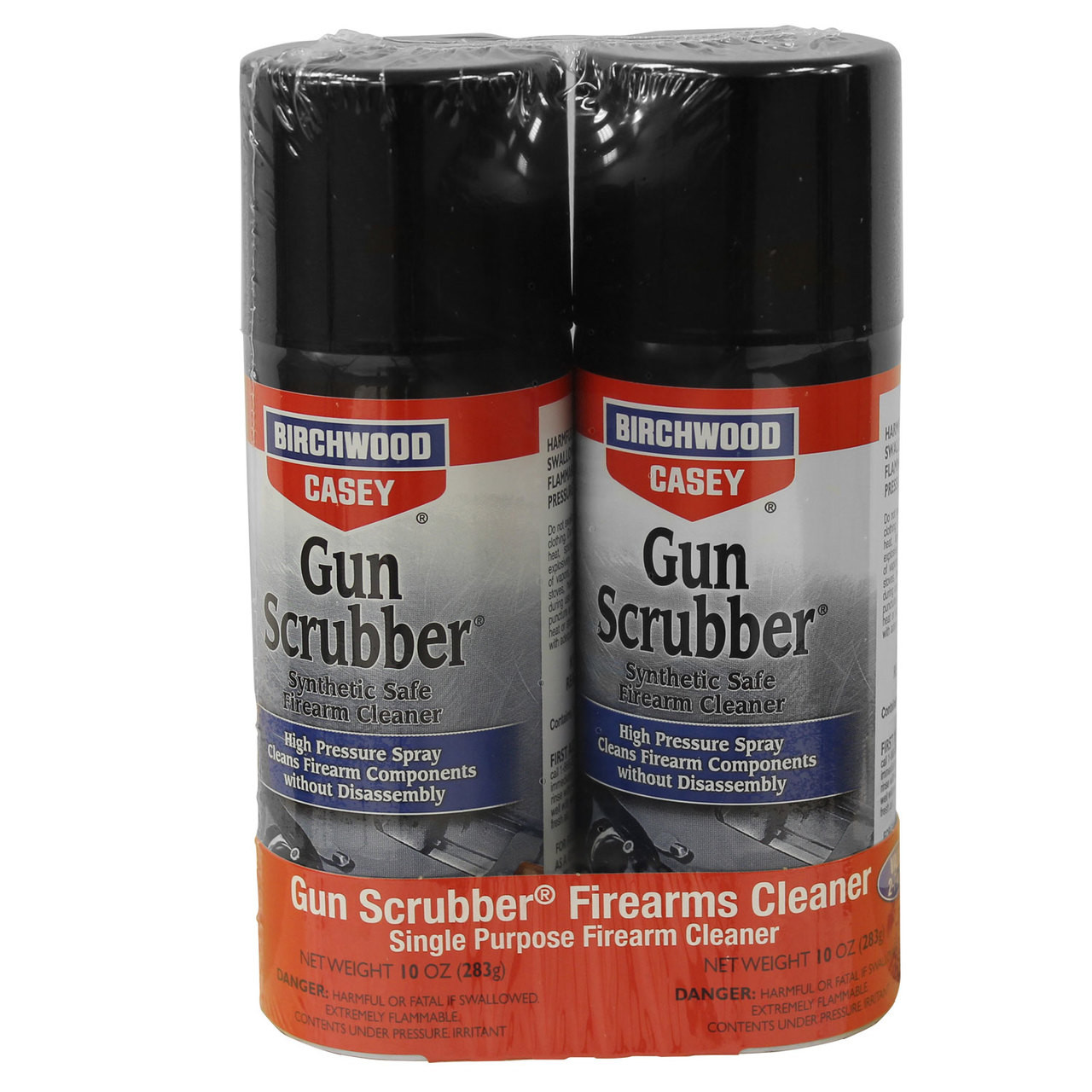 Birchwood Casey Gun Scrubber Aerosol Combo 2-Pack Cleaner