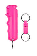 Sabre Pepper Gel w/ Quick Release Whistle Keychain