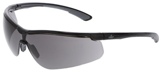 MCR Safety Klondike KD7 Black/Gray, Gray Lens