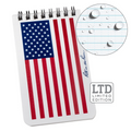 Rite in the Rain 3''x5'' Notebook - Red/White/Blue Flag
