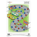 Birchwood Casey PREGAME 12 x 18 Inch Checkered Flag, 8 Targets