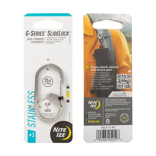 Nite-Ize G-Series SlideLock - Stainless
