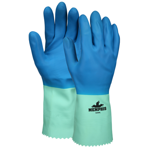 MCR Safety Flock Lined Nitrile/Latex Blend