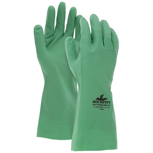 MCR Safety 8 Mil biodegradable Unlined Nitrile 12