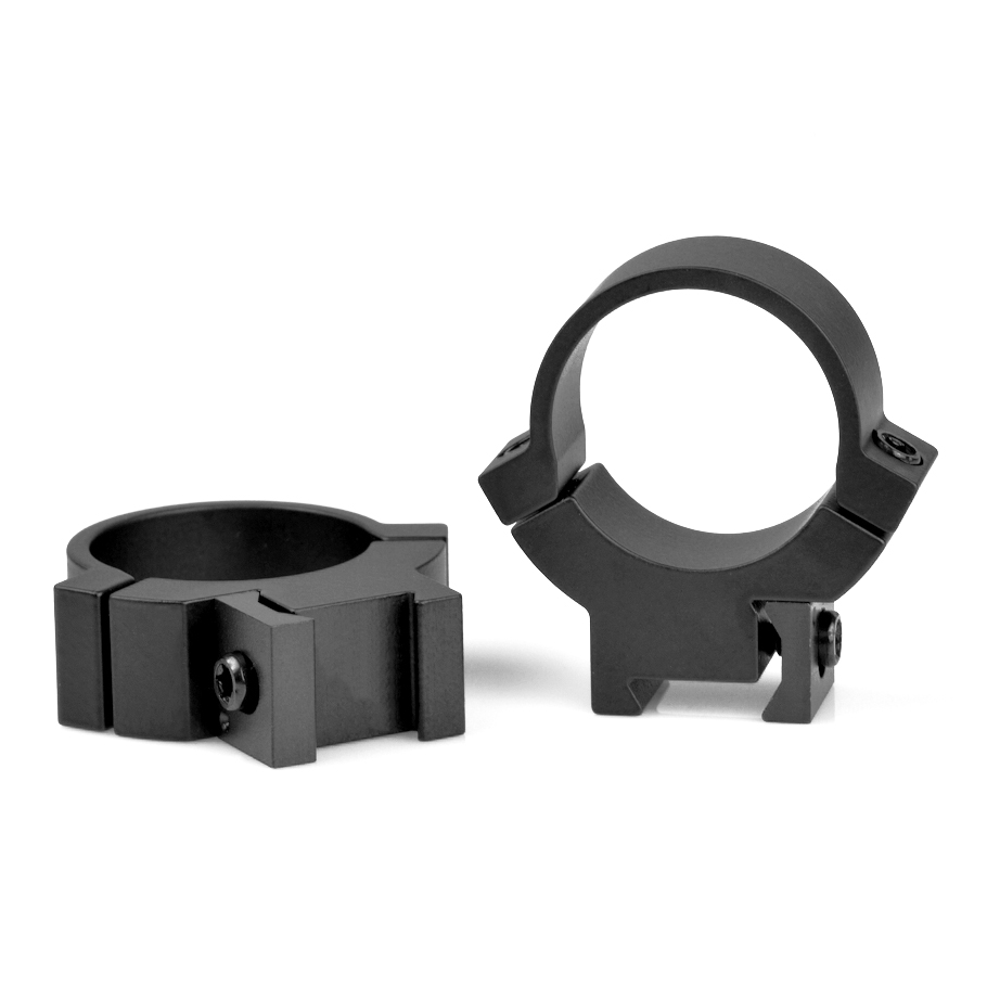 Warne Scope Mounts Warne 1 inch, Rimfire Med Matte Rings