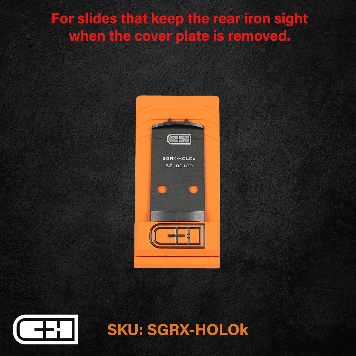 C&H Precision Optics Adapter Plate - Sig P320 RX/PRO/AXG