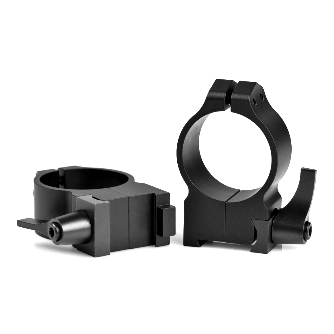 Warne Scope Mounts Warne 30mm CZ 550, QD, High Matte Rings