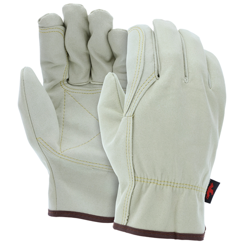 MCR Safety Beige PU/Nylon blend Drvr Dbl Palm Wing