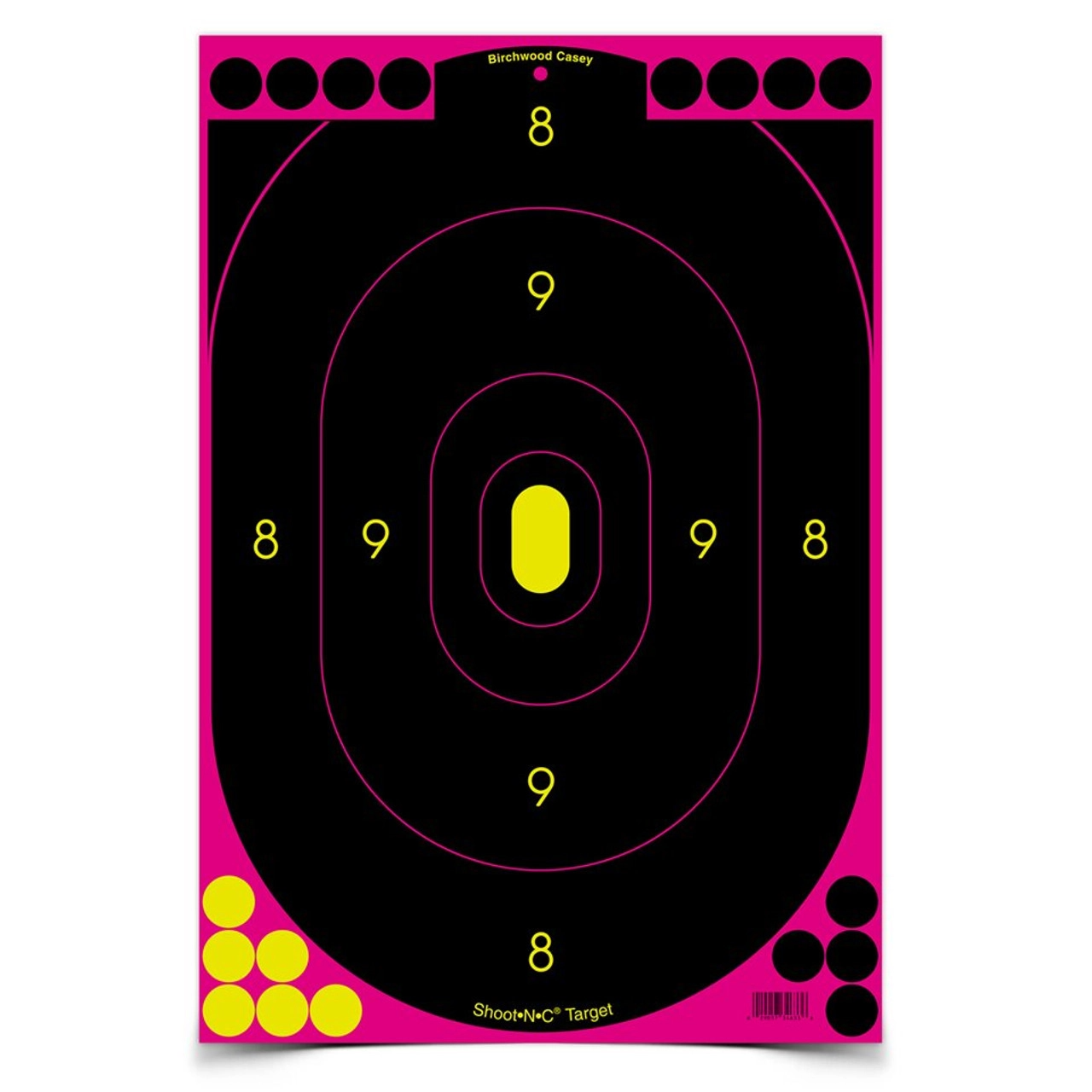 Birchwood Casey Shoot-N-C 12 x 18 Inch Pink Silhouette Target