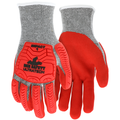 MCR Safety UltraTech Stitched A5, Hivis Red SFN