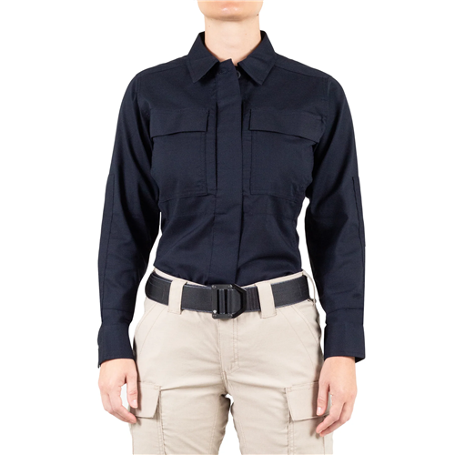 First Tactical W V2 BDU LS Shirt - Midnight Blue