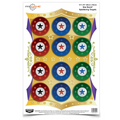 Birchwood Casey PREGAME 12 x 18 Inch Star Burst