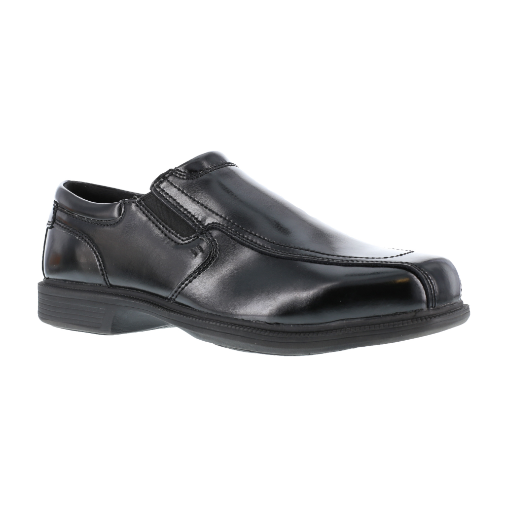 Reebok Florsheim - Coronis Slip-On Oxford w/ Steel Toe - Black