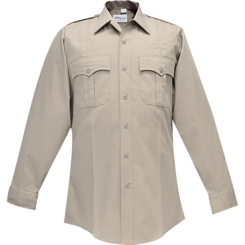 Flying Cross Command Long Sleeve Shirt w/ Zipper & Convertible Sport Collar
