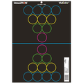Champion Targets Champion Targets 45830 Visicolor Fun & Games Target (12 Pack)