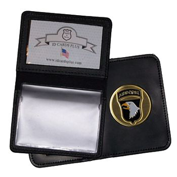 Perfect Fit Duty Leather Double ID Case - 3.25''x4.25''