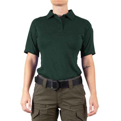 First Tactical W Performance SS Polo - Spruce Green