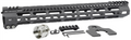 Midwest Industries Ultra Lightweight One Piece Free Float Handguard, M-LOK