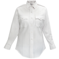 Flying Cross Duro Poplin Women's Long Sleeve Shirt w/ Sewn-In Creases