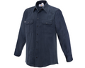 Flying Cross Cross Fire-Retardant Women's Button-Front Long Sleeve Woven Shirt - LAPD Navy