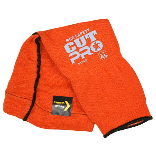 MCR Safety 14 Orange Kevlar Sleeve w elbow gusset
