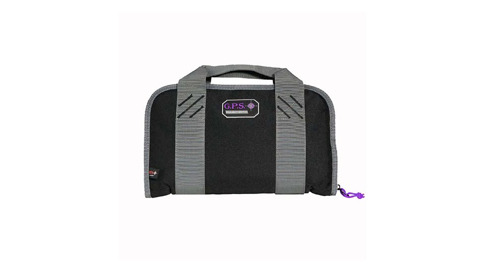 GPS Double Compact Pistol Case w/ Mag Storage & Dump Cup