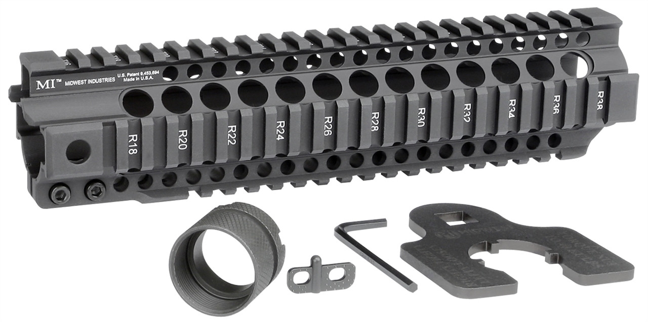 Midwest Industries Combat Rail T-Series One Piece Free Float Handguard
